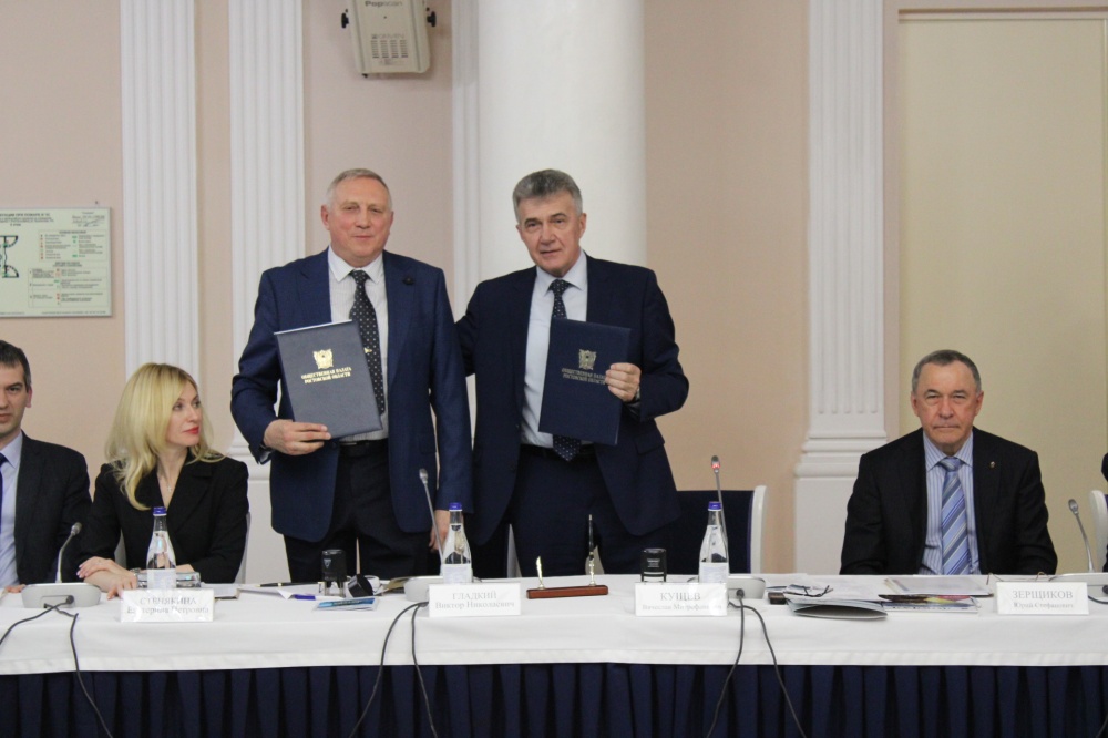 Заседание Общественной палаты Ростовской области 