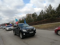 Автопробег по улицам города под единым лозунгом «Своих Не Бросаем»!