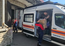 Заместитель председателя Общественной палаты Роман Карасев и волонтеры доставили гуманитарную помощь на приграничные и новые территории