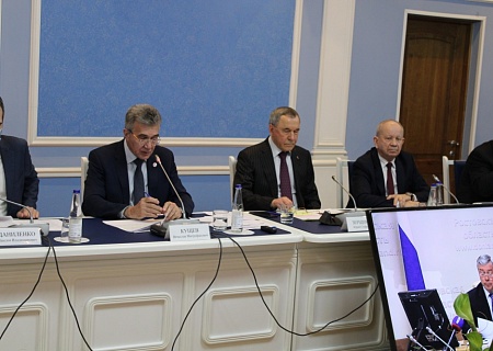 Встреча Губернатора Ростовской области с членами Совета Общественной палаты 
