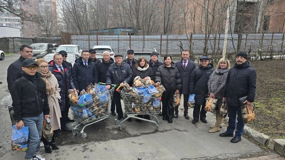 Гуманитарная помощь воинам, находящимся на лечении в госпитале