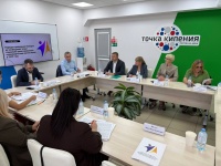 Члены Общественной палаты приняли участие в круглом столе  на тему: «Порядок проведения конкурса  на возмещение затрат СО НКО Ростовской области в 2025 году»