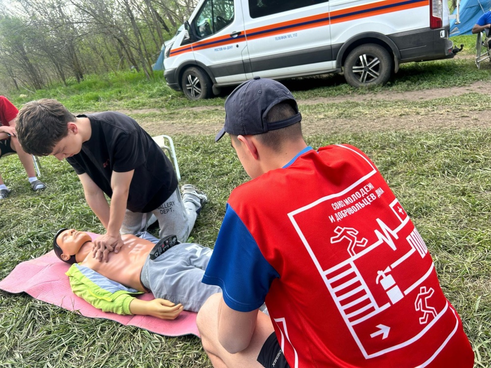 При поддержке Общественной палаты на Дону прошли учебно-тренировочные сборы по туристической подготовке в рамках проекта "Безопасное детство"