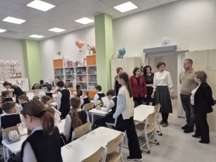 Члены Общественной палаты посетили образовательное учреждение с общественным контролем