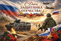 Общественная палата Ростовской области поздравляет с Днём защитника Отечества!