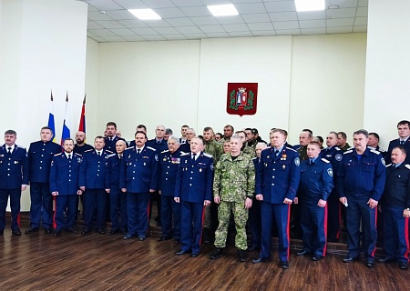 Казаки Ростовской области записали видеообращение в поддержку президента России