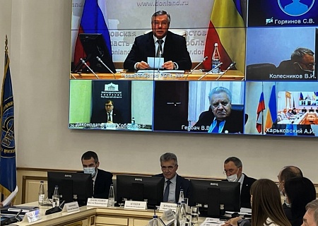 Завершающее 2021 год заседание Общественной палаты Ростовской области